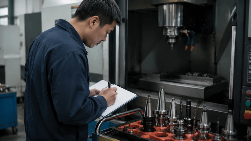 CNC Process Notes field checks
